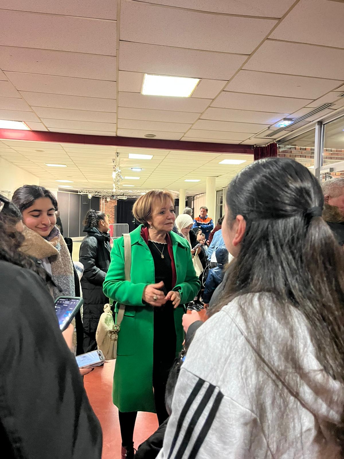 Engagement de la maire